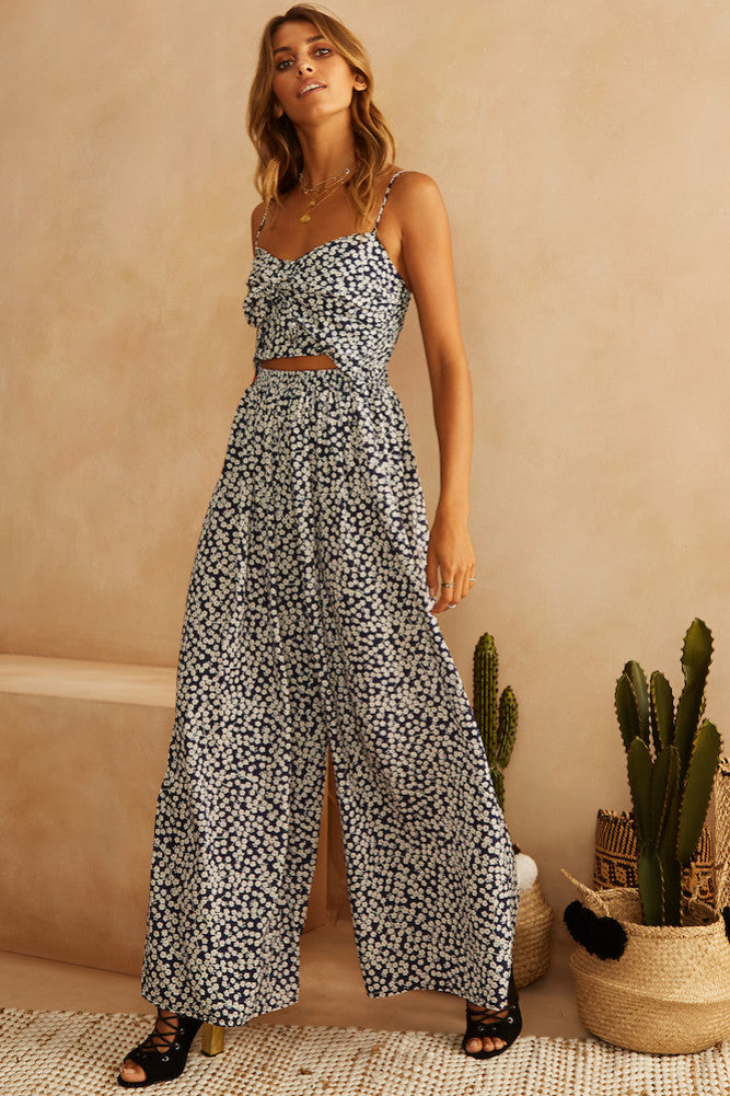 Monte Carlo Jumpsuit Navy-Seaa Fashion