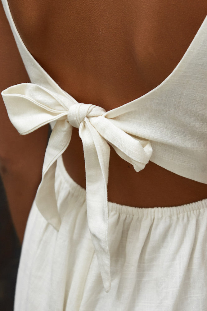 Sabrina Jumpsuit White-Seaa Fashion