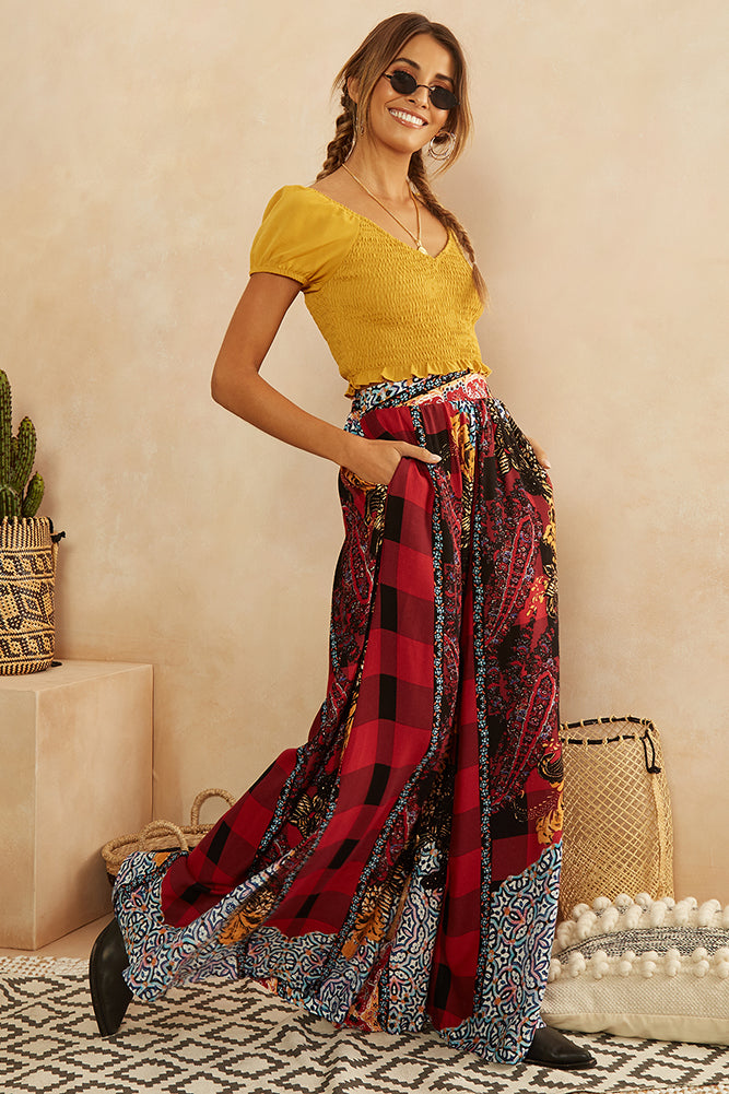 Aries Crop Top Mustard-Seaa Fashion