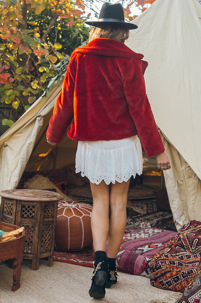 Monday Morning Jacket Red-Seaa Fashion