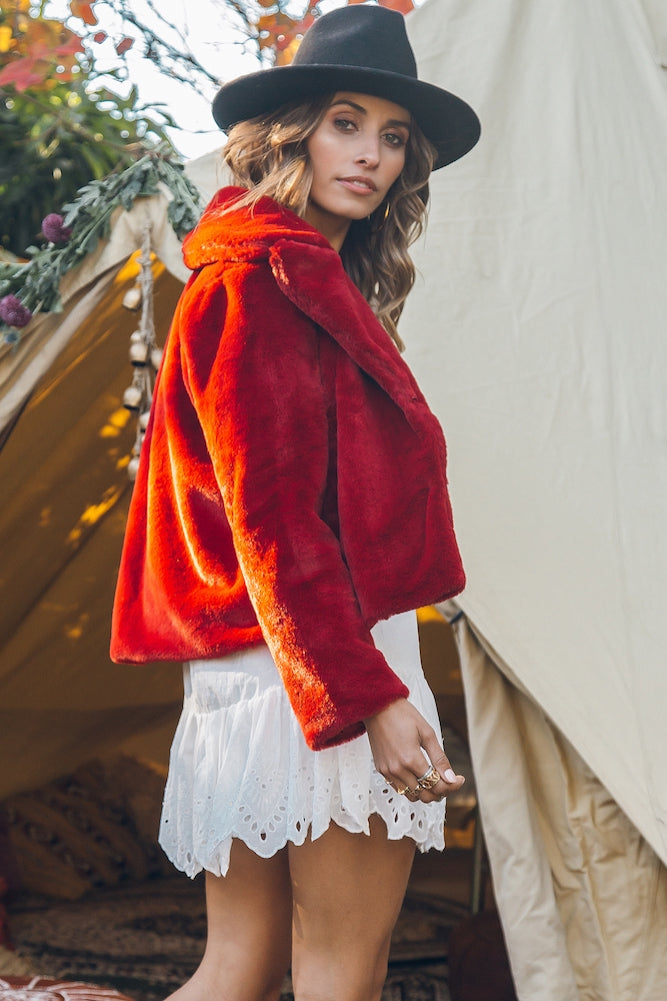 Monday Morning Jacket Red-Seaa Fashion