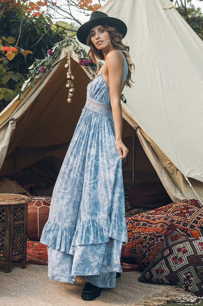 Water Under The Bridge Maxi Dress-Seaa Fashion