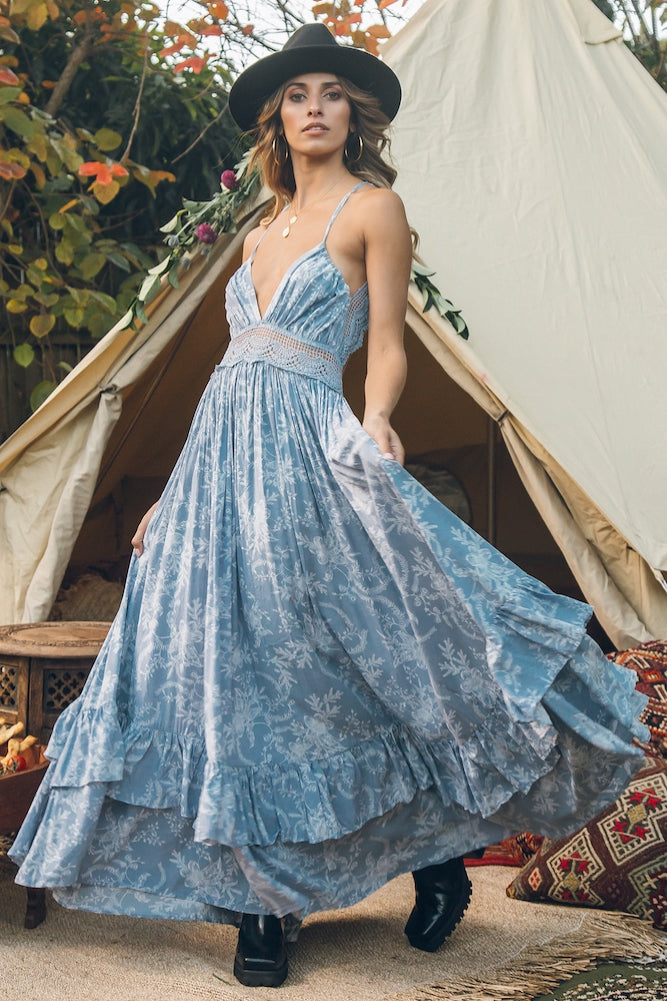 Water Under The Bridge Maxi Dress-Seaa Fashion