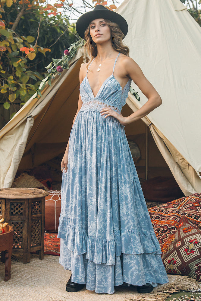 Water Under The Bridge Maxi Dress-Seaa Fashion