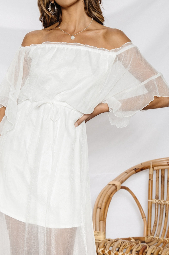 Masala Maxi Dress White-Seaa Fashion