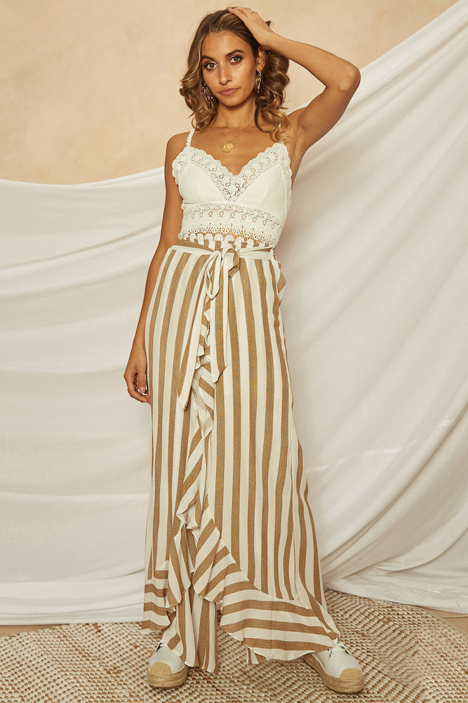 Zambezi Pants Brown-Seaa Fashion