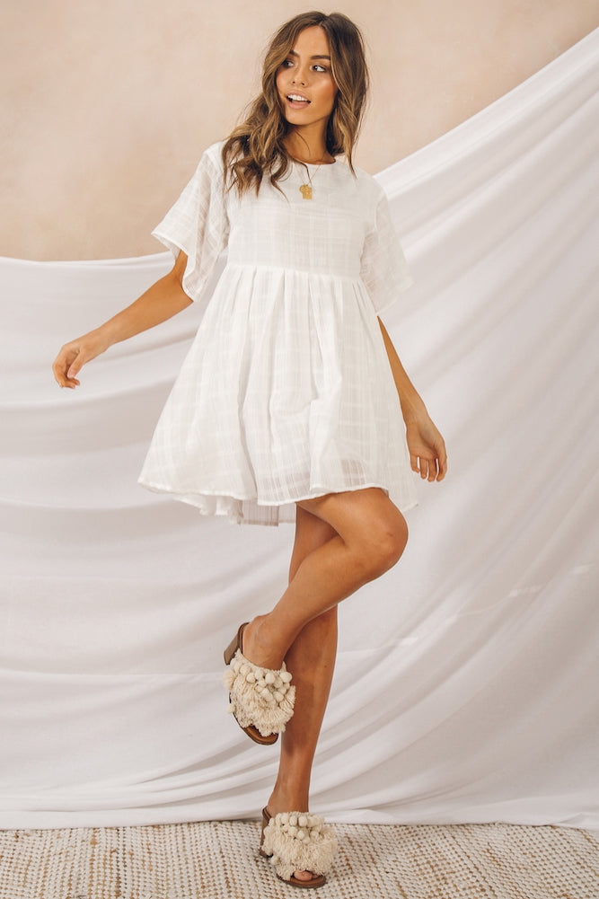 Clubhouse Dress White-Seaa Fashion