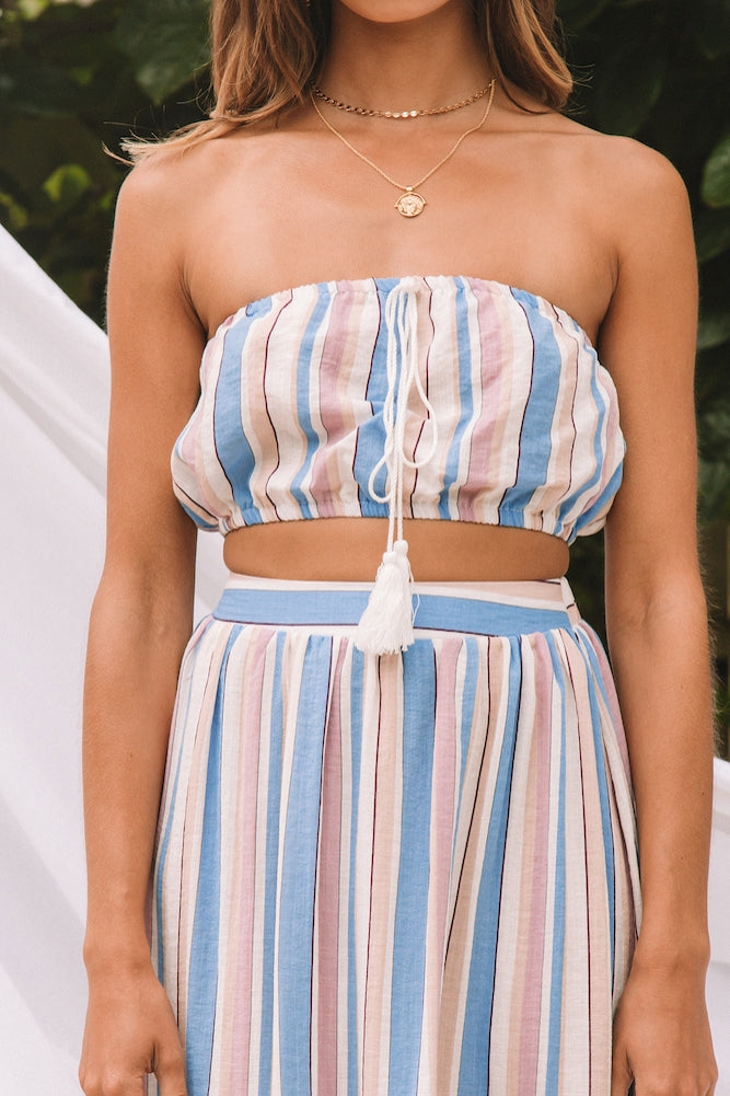 Butterfield Crop Top Multi-Seaa Fashion