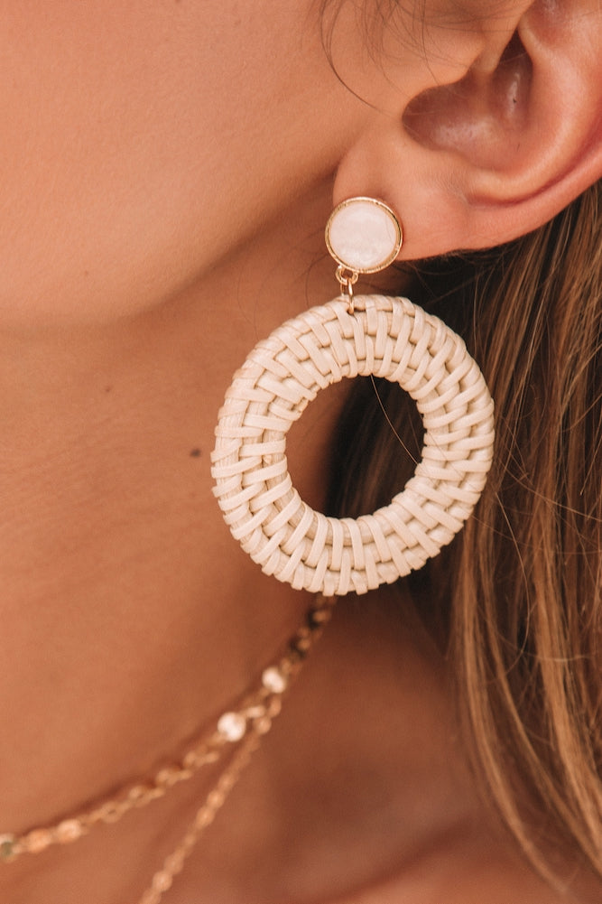Winding Down Earrings Sand-Seaa Fashion