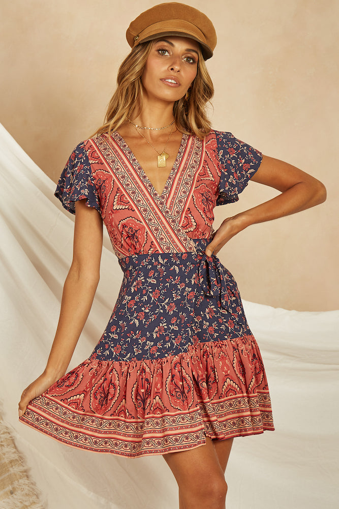 Ainlay Drive Dress Navy-Seaa Fashion