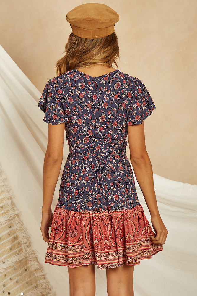 Ainlay Drive Dress Navy-Seaa Fashion