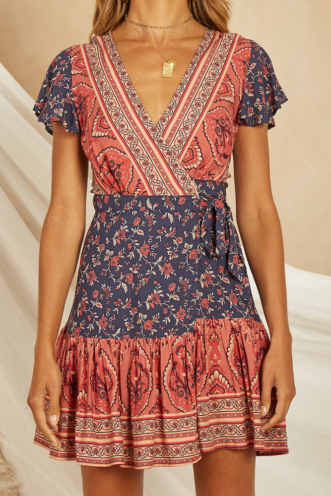 Ainlay Drive Dress Navy-Seaa Fashion