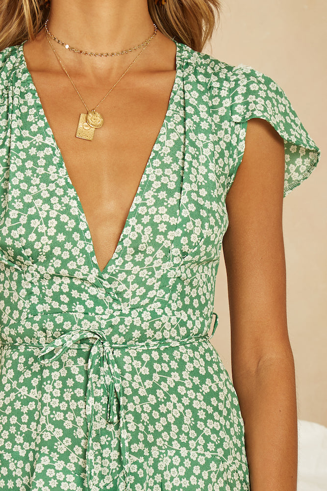 Aberdeen Romper Green-Seaa Fashion