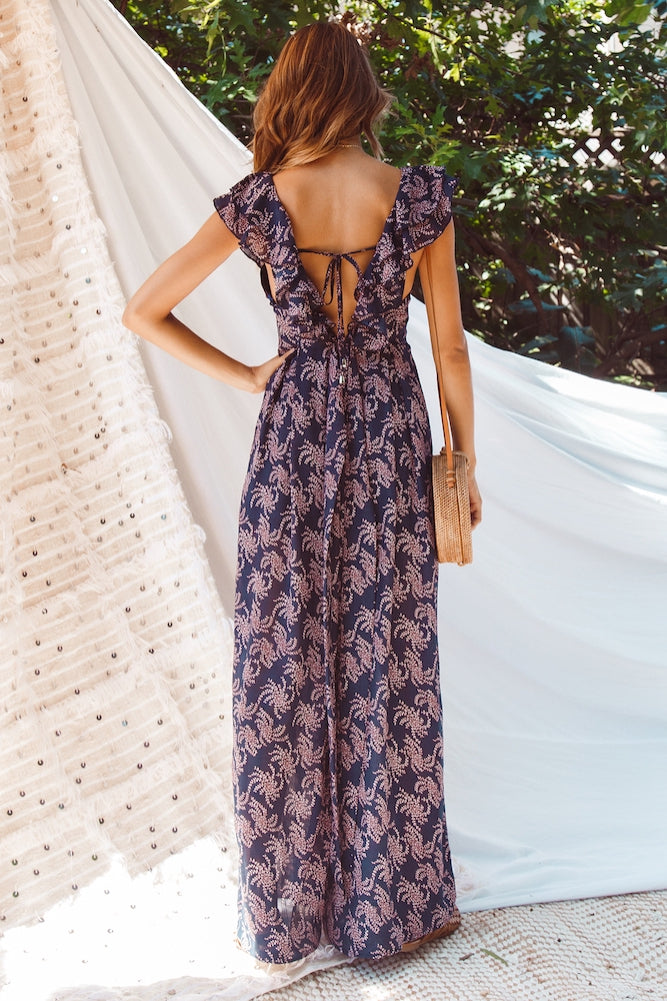 Hermitage Jumpsuit Navy-Seaa Fashion