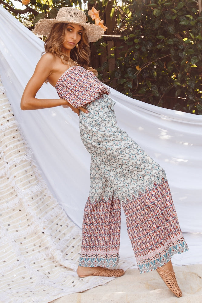 Stovall Jumpsuit Blue-Seaa Fashion