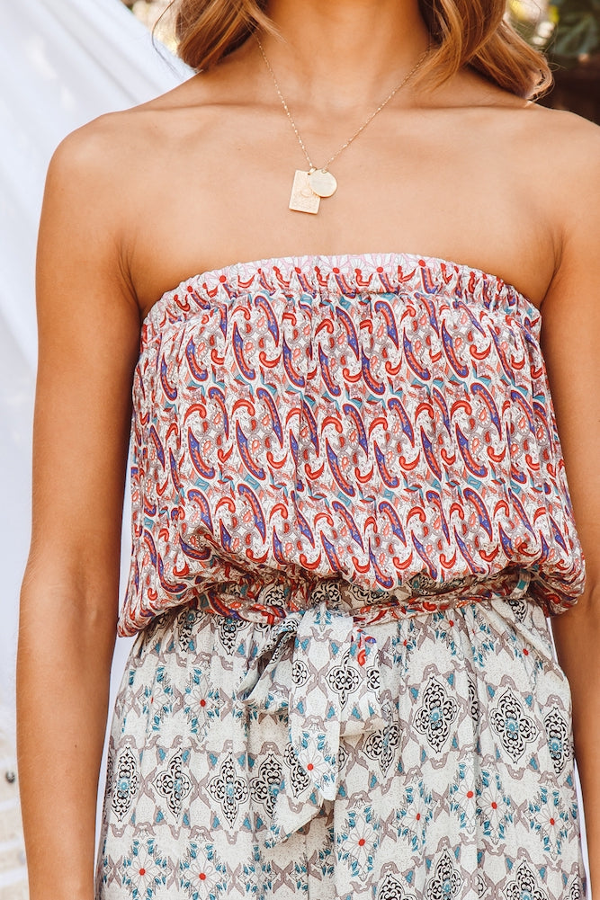 Stovall Jumpsuit Blue-Seaa Fashion