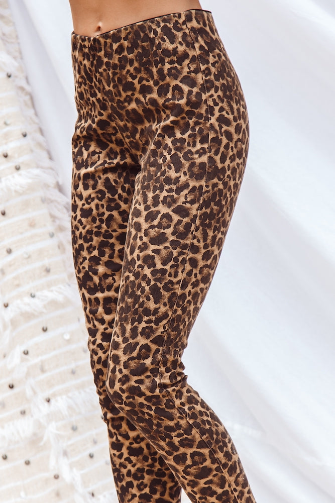 Wild Heart Pants Leopard-Seaa Fashion