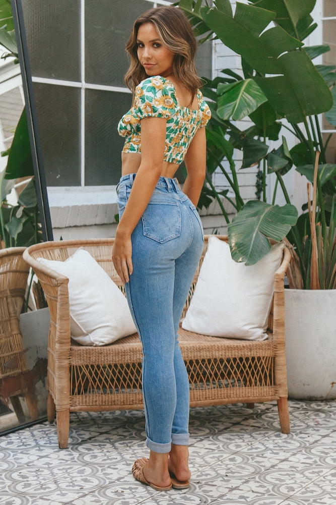 White Lies Crop Top-Seaa Fashion