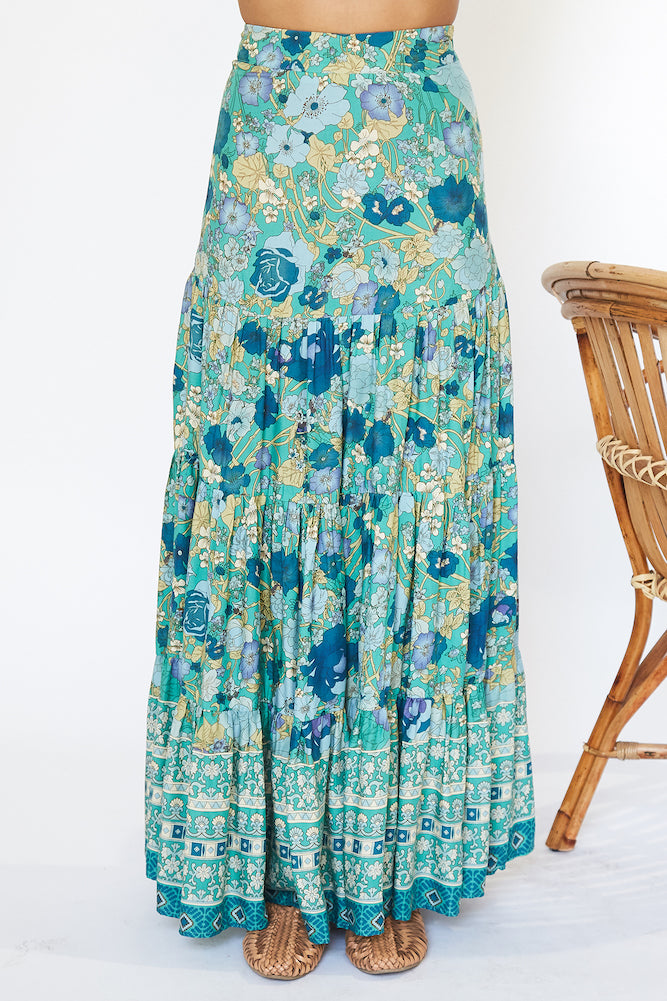 Arty Wonderland Maxi Skirt-Seaa Fashion