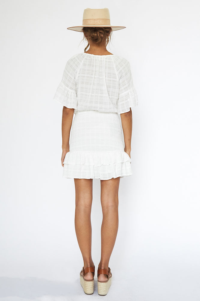 Tudor Dress White-Seaa Fashion