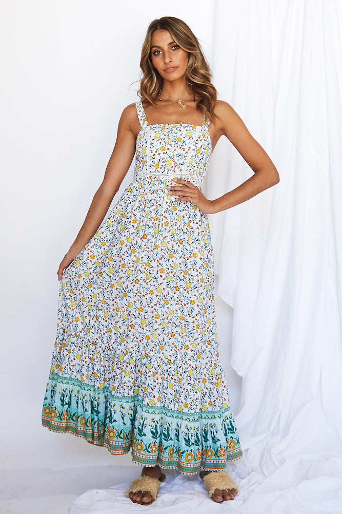 Across The Tropics Maxi Dress-Seaa Fashion