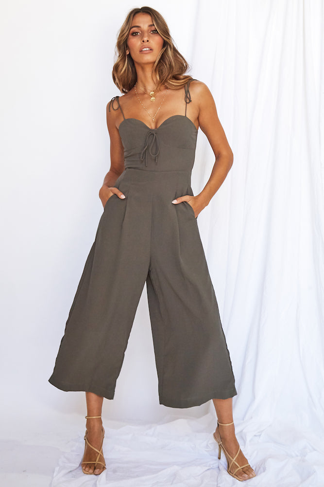 Bianca Jumpsuit Khaki-Seaa Fashion