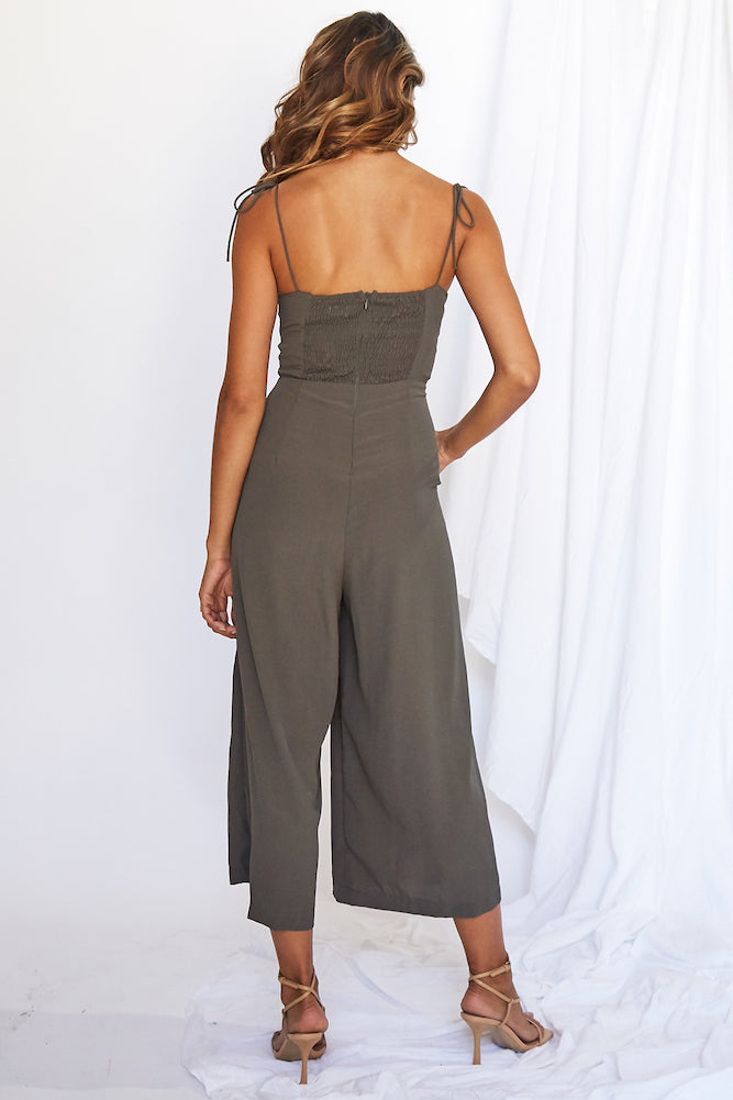 Bianca Jumpsuit Khaki-Seaa Fashion