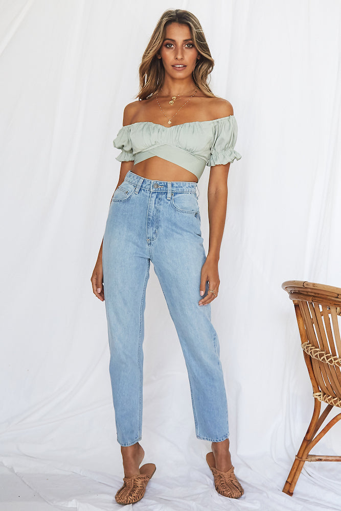 LEE High Mom Jeans Destiny-Seaa Fashion