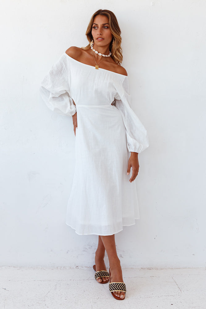 Summer Fireplace Dress White-Seaa Fashion