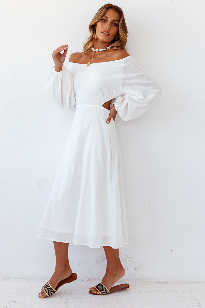 Summer Fireplace Dress White-Seaa Fashion