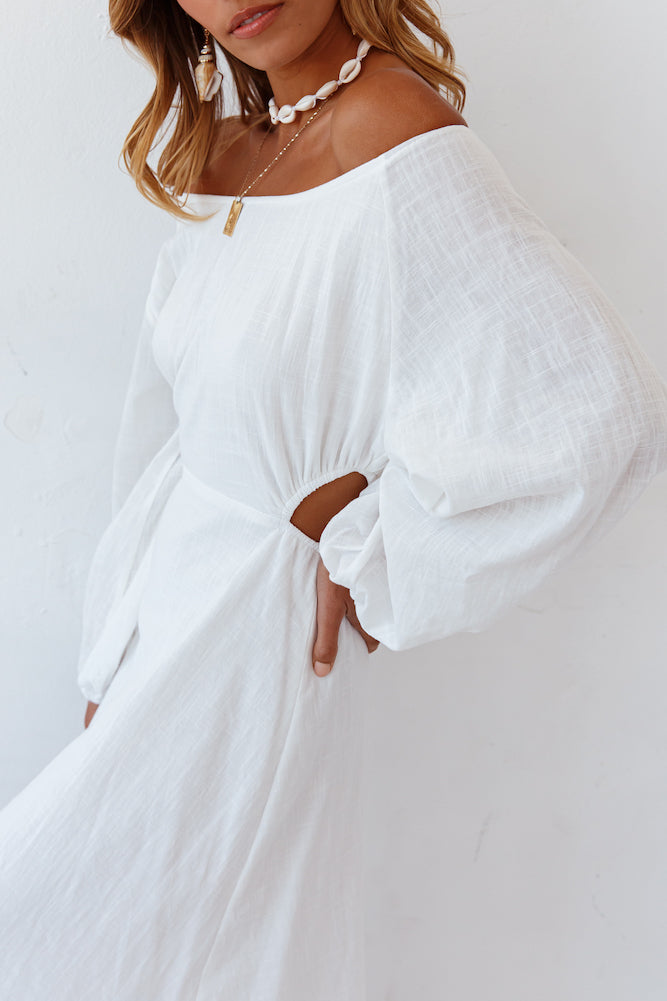 Summer Fireplace Dress White-Seaa Fashion