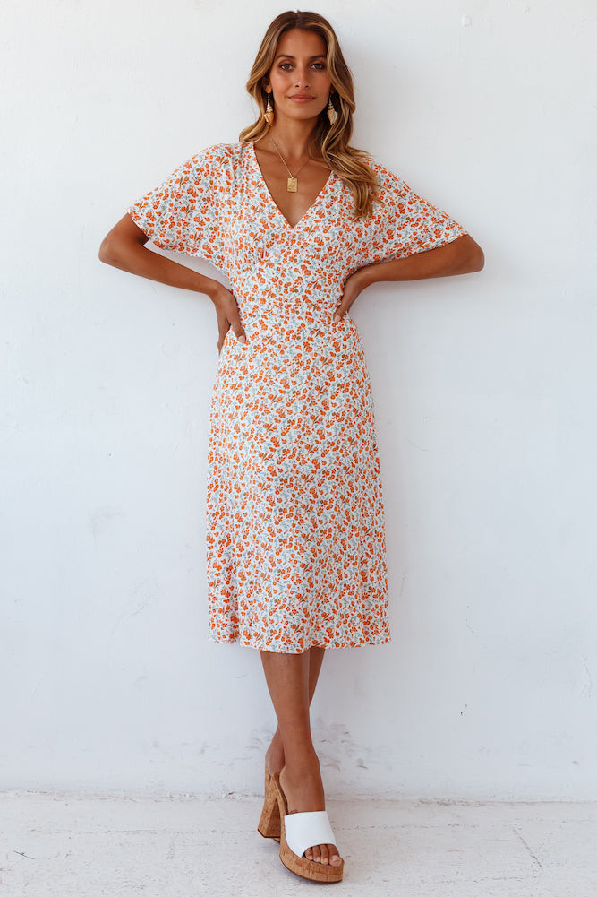 Sunkissed Promises Midi Dress-Seaa Fashion