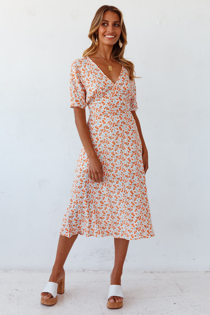 Sunkissed Promises Midi Dress-Seaa Fashion