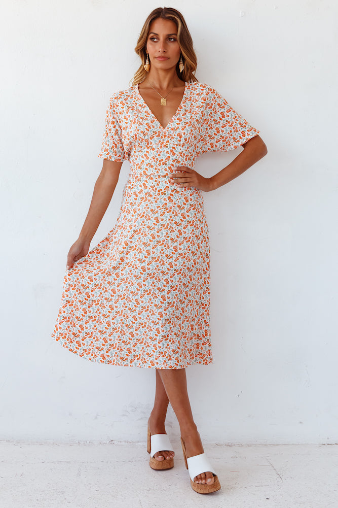 Sunkissed Promises Midi Dress-Seaa Fashion