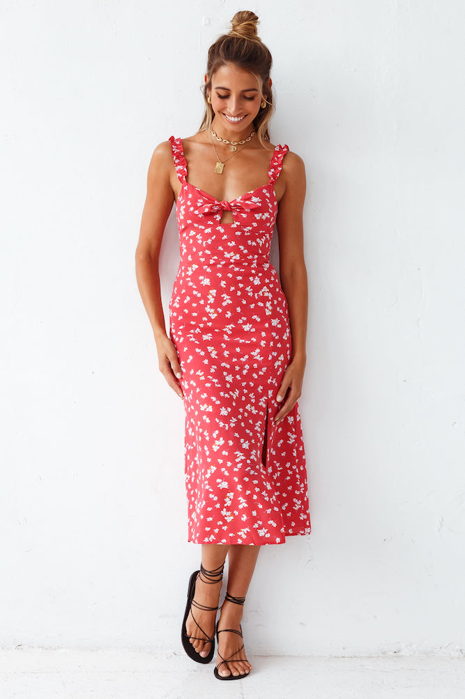 Zinnia Midi Dress-Seaa Fashion