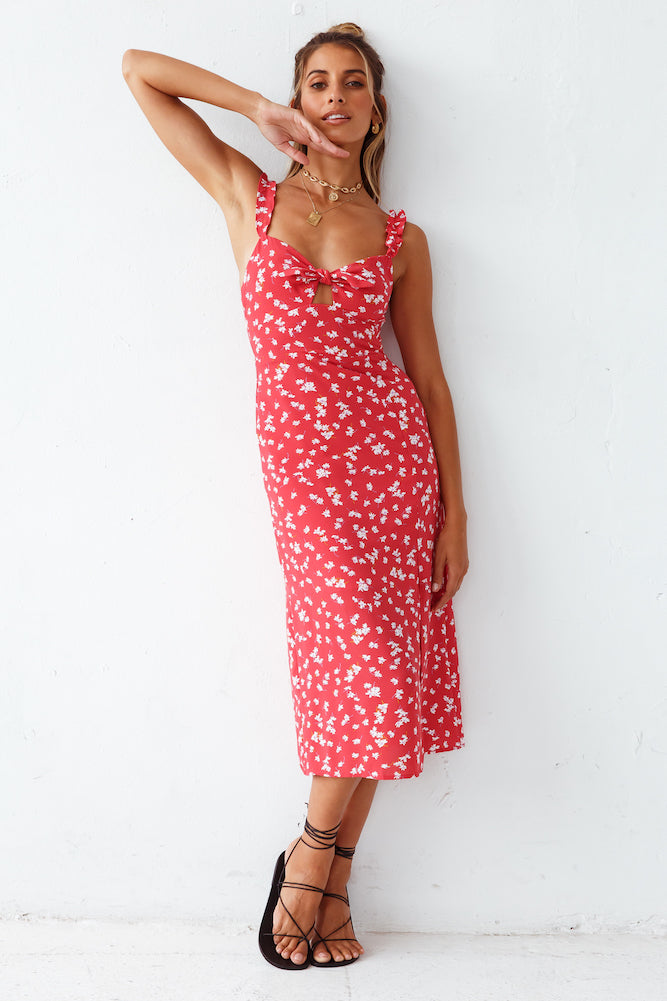 Zinnia Midi Dress-Seaa Fashion