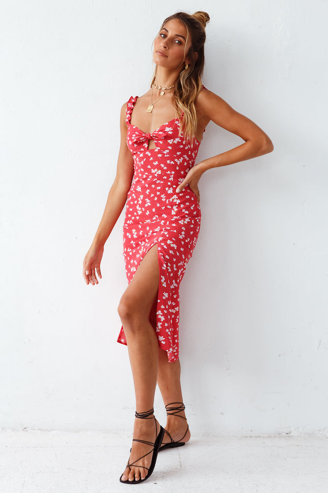 Zinnia Midi Dress-Seaa Fashion