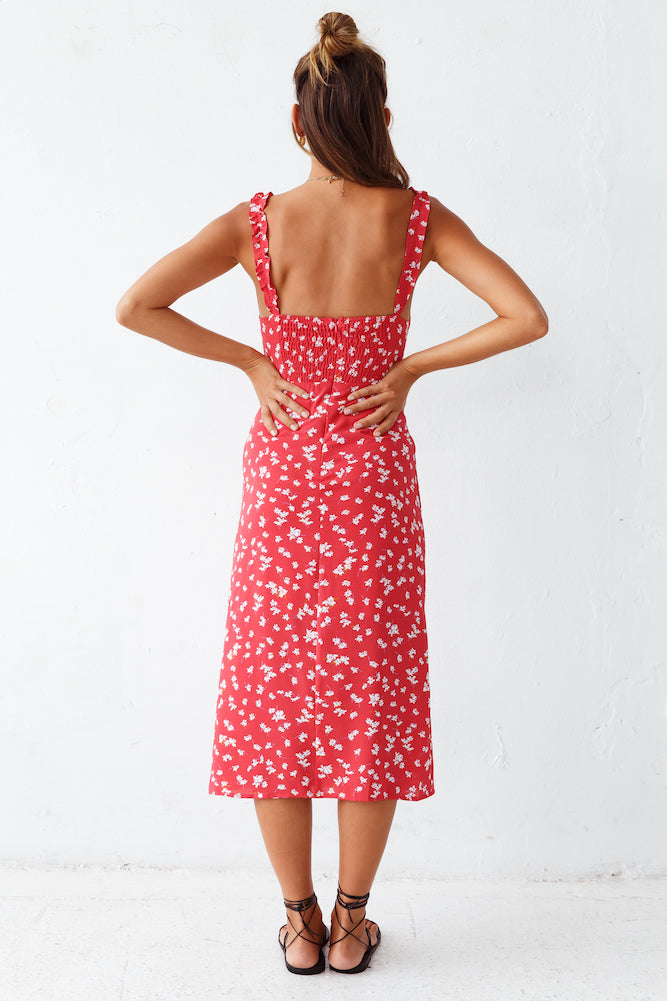 Zinnia Midi Dress-Seaa Fashion