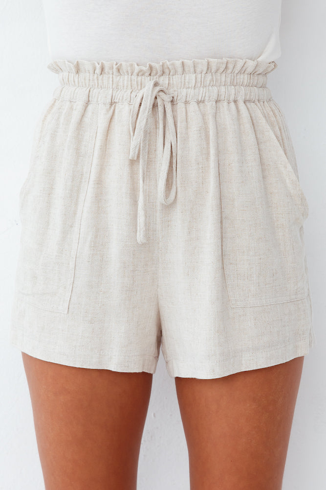 Leone Shorts Beige-Seaa Fashion