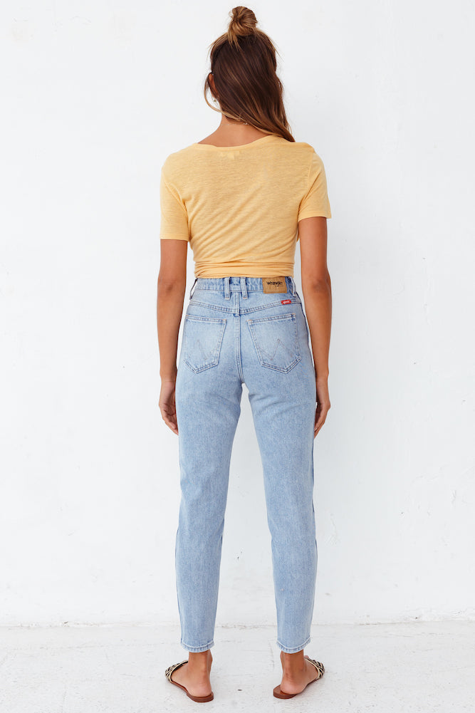 WRANGLER Drew Lucille Jeans Blue-Seaa Fashion