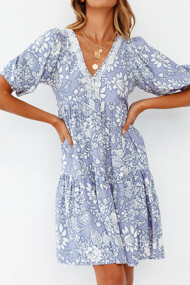 Sunstone Dress Blue-Seaa Fashion