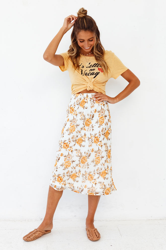 Versailles At Night Midi Skirt-Seaa Fashion