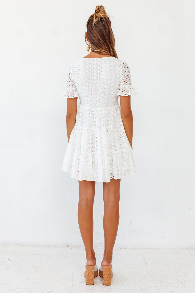 Afternoon Tea Dress White-Seaa Fashion