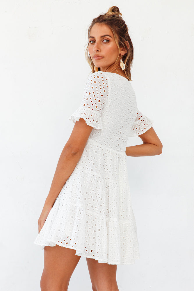 Afternoon Tea Dress White-Seaa Fashion