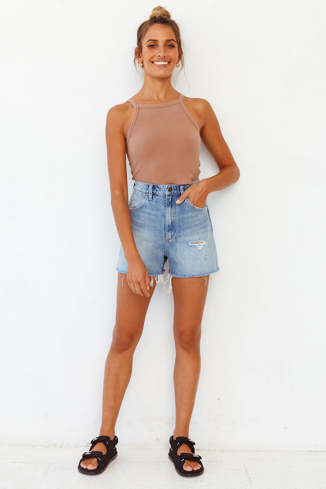 WRANGLER Love Song Shorts Denim-Seaa Fashion