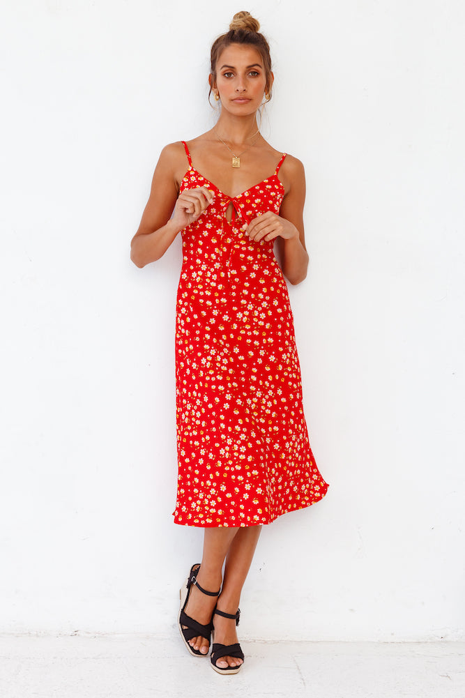 Apple Of My Eye Midi Dress-Seaa Fashion