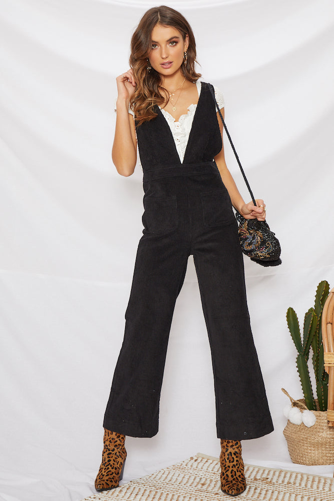 Strictly Memphis Overalls Black-Seaa Fashion