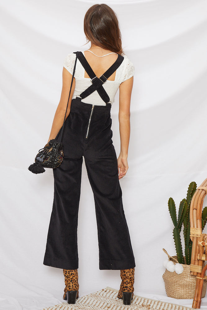 Strictly Memphis Overalls Black-Seaa Fashion