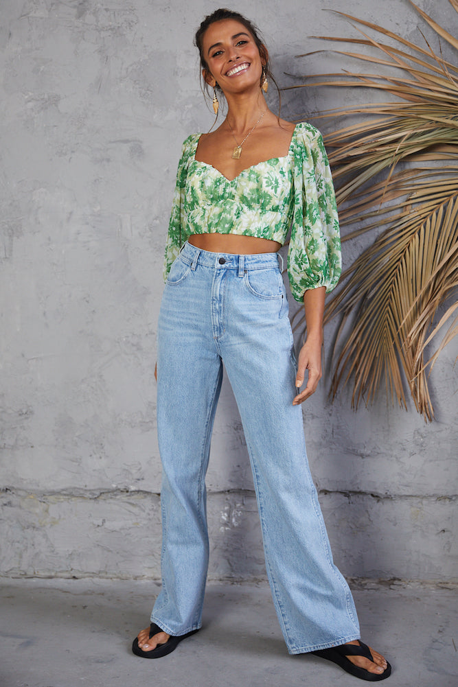 Seventh Heaven Crop Top Green-Seaa Fashion
