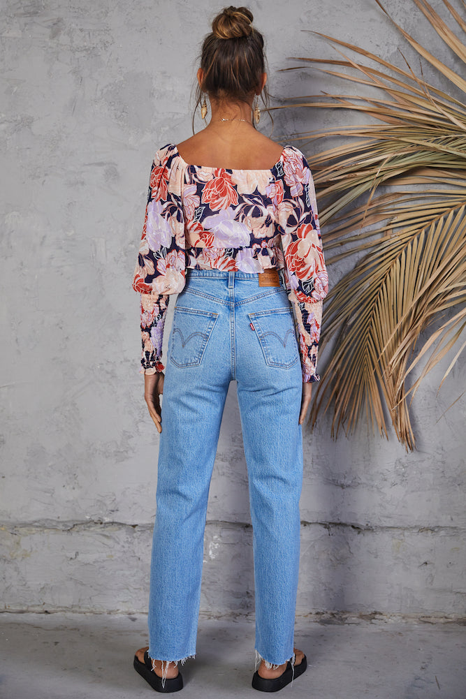 Hand In Hand Crop Top-Seaa Fashion